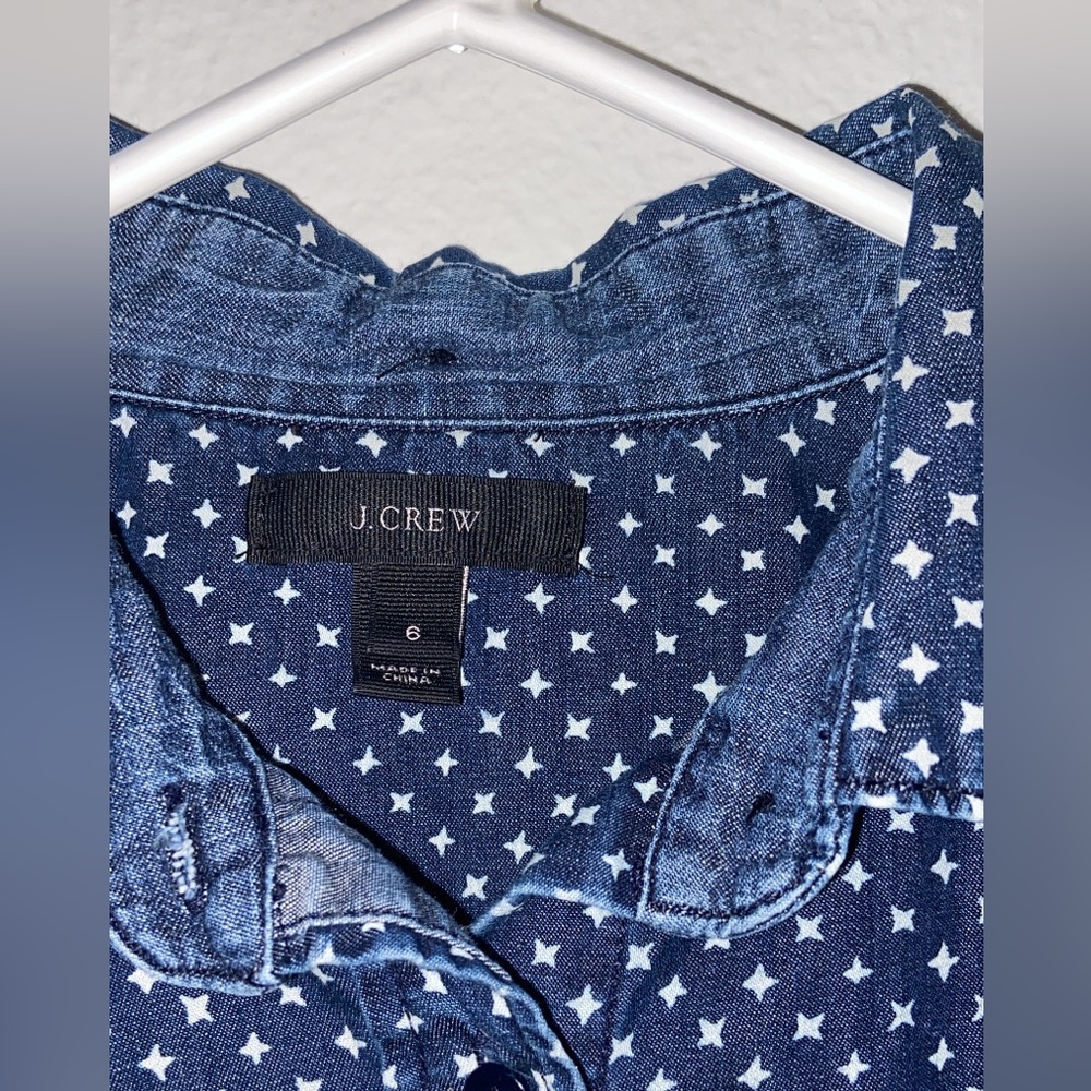 Jcrew collar button up shirt